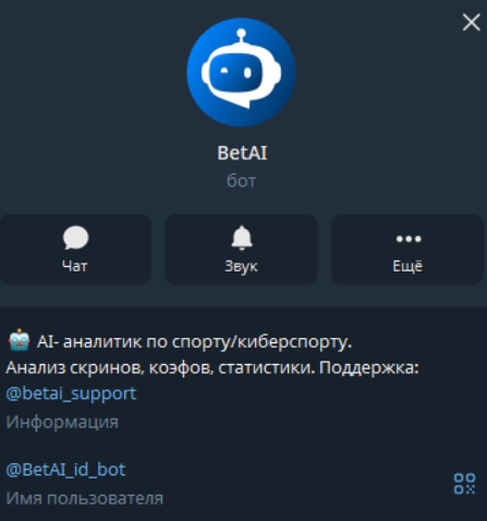 аналитик Betai_Id_Bot