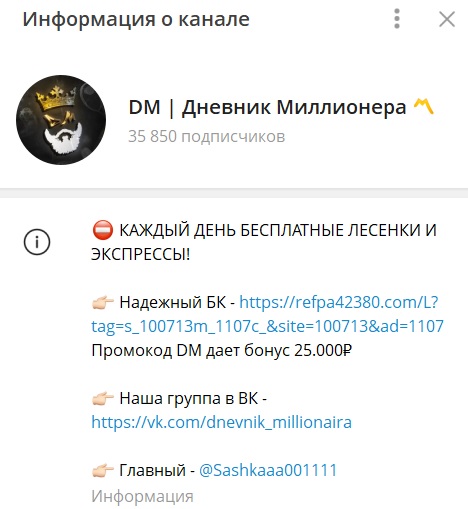 DM Дневник Миллионера отзывы