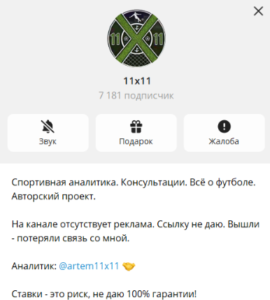 Каппер Артем 11х11