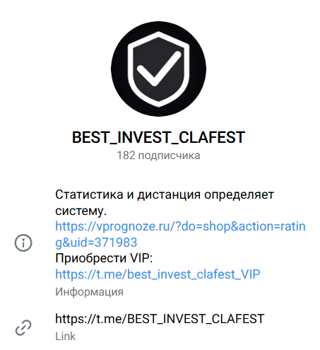 каппер Best Invest Clafest