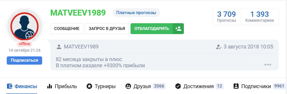 каппер Matveev1989