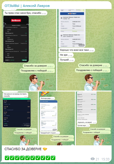 Отчет по работе с клиентами