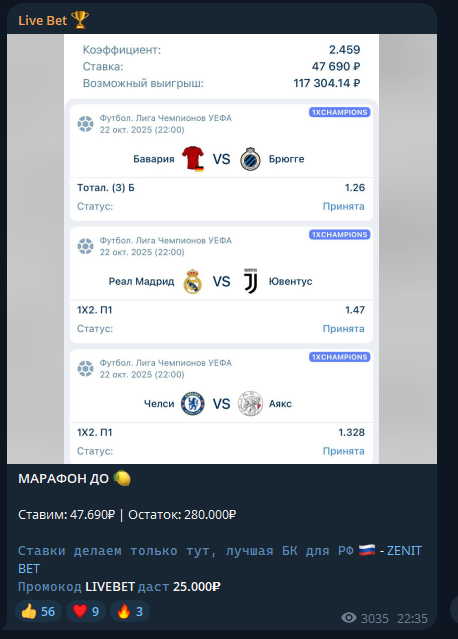 отзывы Live Bet