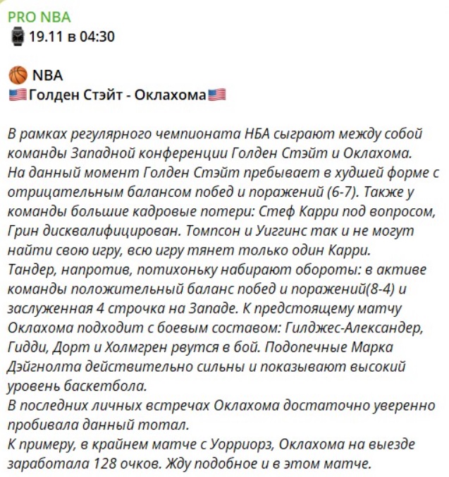 PRO NBA каппер PRO NBA каппер