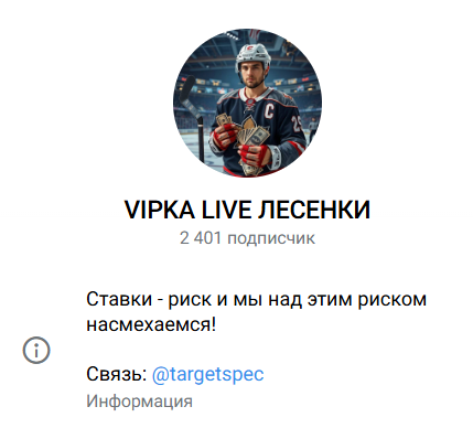 прогнозист VIPKA LIVE ЛЕСЕНКИ