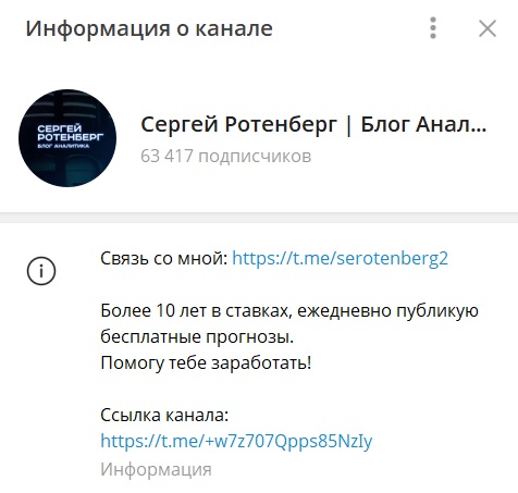 Сергей Ротенберг Блог Аналитика отзывы