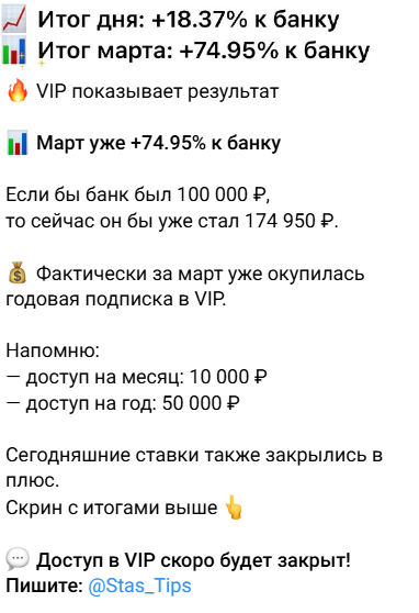 статистика Stas_tips