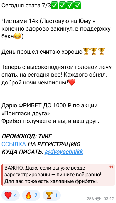 Telegram-проект dvoyechnikk