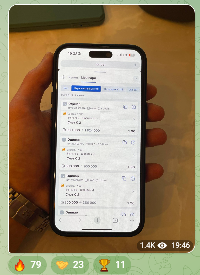Телеграм-проект Осознанный Беттинг