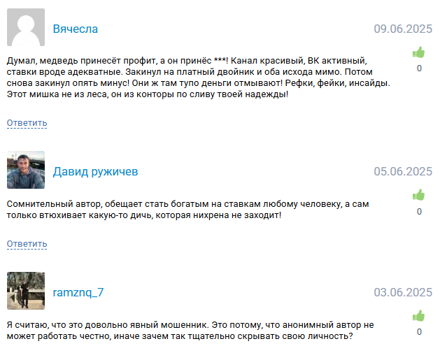 Телеграмм-канал Money Bear