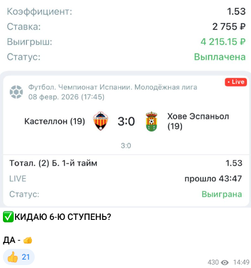 Телеграмм-ресурс Новогодняя Лесенка